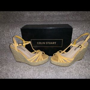 Colin Stuart Wedge Sandals